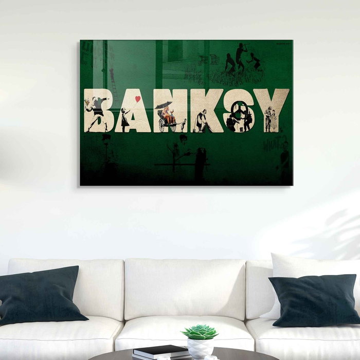 Wallity Cuadro Decorativo de Vidrio Templado UV-685 Multicolor 70 x 100 cm Wallity Cuadro Decorativo de Vidrio Templado UV-685 Multicolor 70 x 100 cm